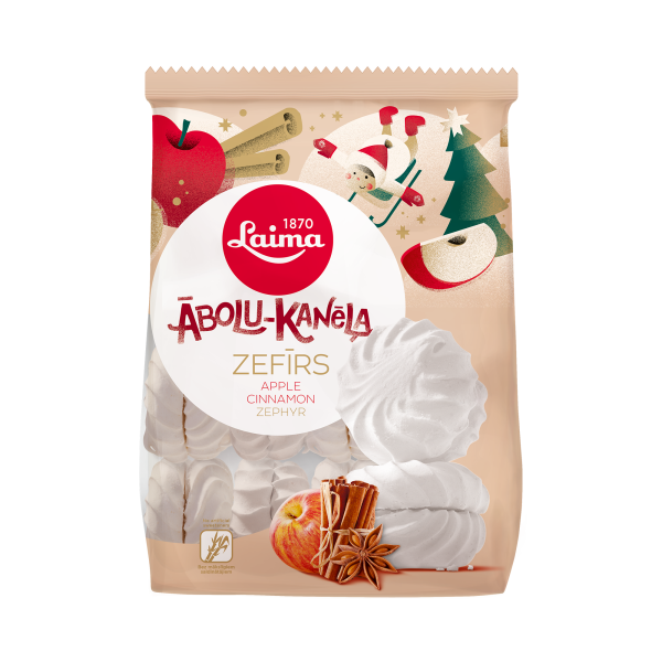 ĀBOLU ZEFĪRS AR KANĒLI