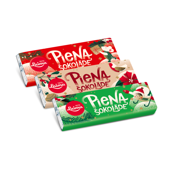 PIENA ŠOKOLĀDES TĀFELĪTE